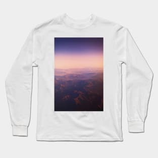 Violet Mountains Long Sleeve T-Shirt